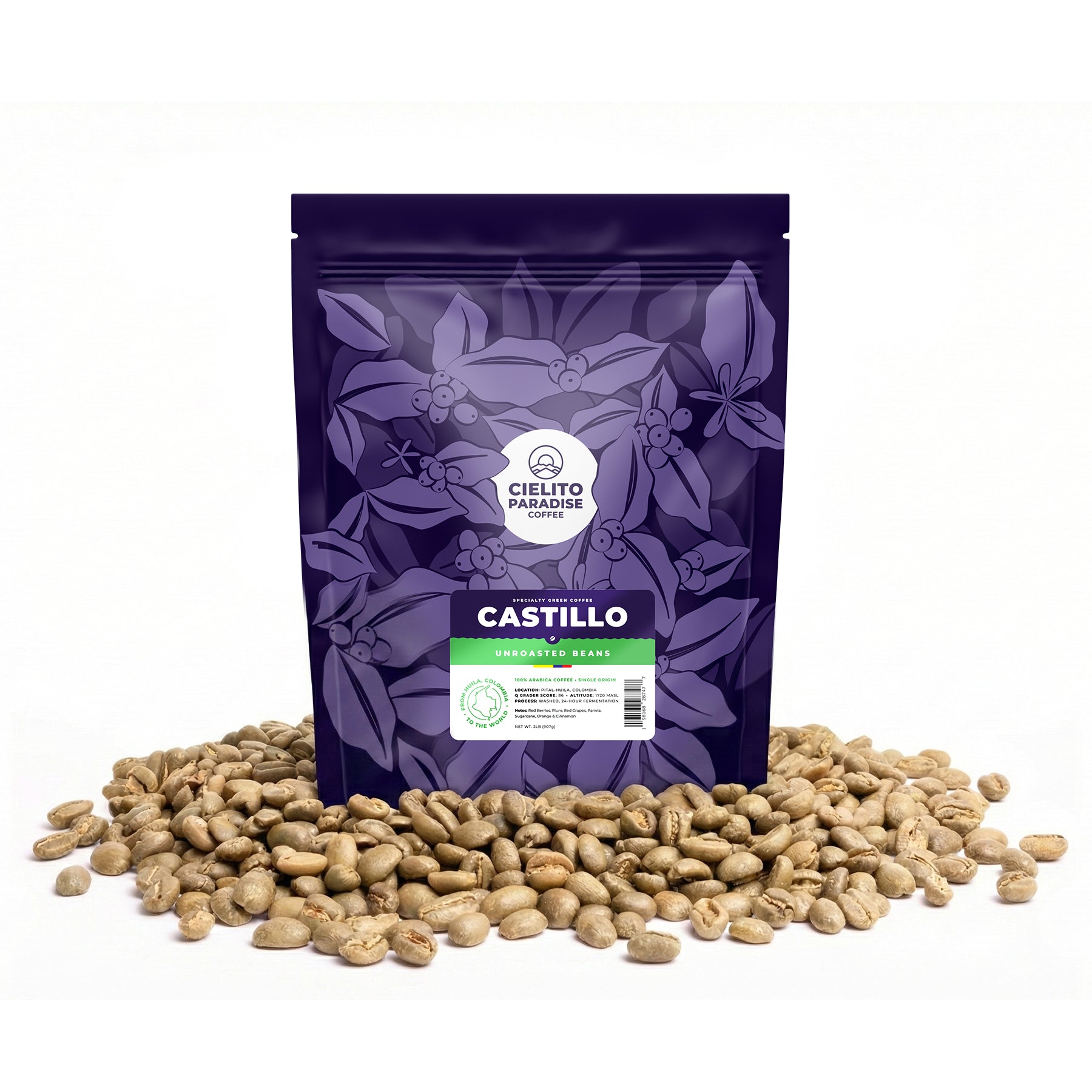 Castillo Unroasted Green Bean