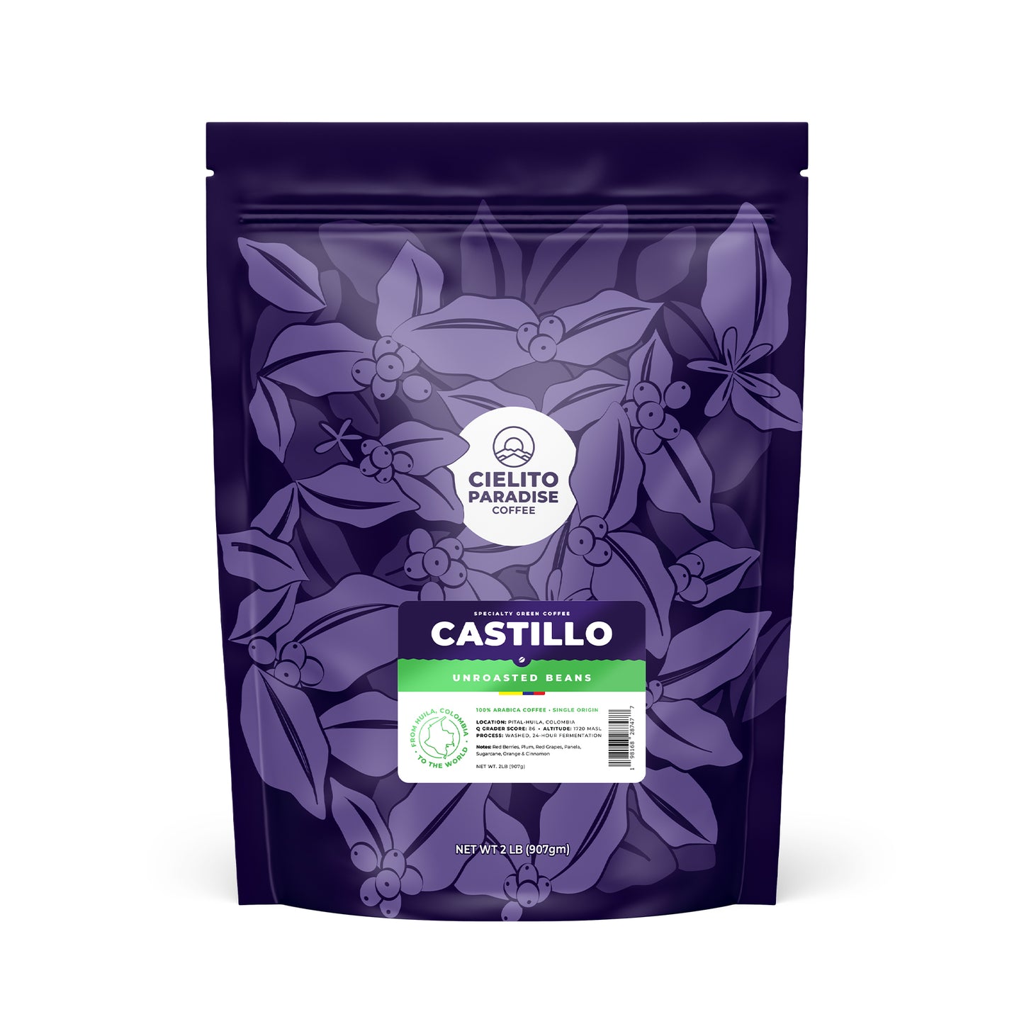 Castillo Unroasted Green Bean